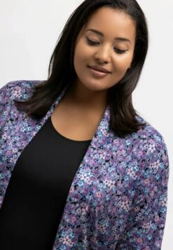 Ulla Popken Strickjacke - Magenta -Ulla Popken 91f073e652c74970b886fc05ccc3a1c8