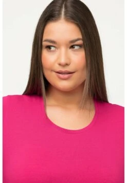 Ulla Popken RUNDHALSAUSSCHNITT - T-Shirt Basic - Fuchsia Pink 11 Ulla Popken RUNDHALSAUSSCHNITT - T-Shirt Basic - Fuchsia Pink -Ulla Popken 929421746fcb4ff48659741a81d3ad18