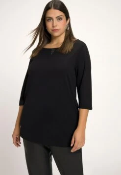 Ulla Popken Sweatshirt - Noir -Ulla Popken 94b09fbcb34b4a9aa83ea63814b7d036 1