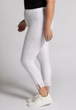 Ulla Popken Leggings - Hosen - Schneeweiß -Ulla Popken 94b23bfb4c824367ba21abaa142b8368