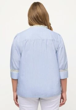Ulla Popken Hemdbluse - Light Blue -Ulla Popken 94b48c06d18a4b2fb61dd4b9e6073ecd