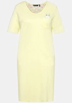 Ulla Popken Nachthemd - Light Yellow Multi -Ulla Popken 94c88a63567a44fd81403316bc74084b