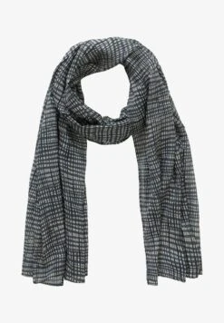 Ulla Popken GEMUSTERT, LUFTIG-LEICHT - Schal - Marine