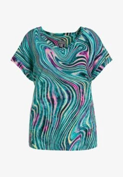 Ulla Popken T-Shirt Print - Dunkelbraun -Ulla Popken 969b0a86c44742eb830d9ef57350642c