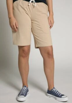 Ulla Popken WEITES BEIN ELASTIKBUND TASCHEN - Jogginghose - Beige -Ulla Popken 970f7d67285a4b24b1dbac49f5ff10fe 1