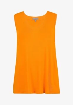 Ulla Popken Top - Lemon Yellow -Ulla Popken 98e35531356140bda0c3798b3990278c