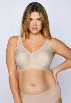 Ulla Popken T-Shirt BH - Parelwit