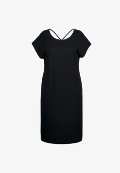 Ulla Popken HALBARM - Nachthemd - Noir -Ulla Popken 9a7fb87eaae14c02b5ada4758ddc780a