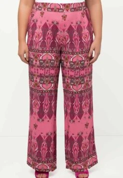 Ulla Popken Schlupf Batiksaum Elastikbund - Stoffhose - Poolblau -Ulla Popken 9a982b18241547d79d21130cdc21c051