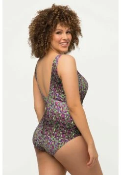 Ulla Popken À BONNETS SOUPLES DRAPÉ ET EFFET CACHE-CŒUR IM - Badeanzug - Vin Rouge -Ulla Popken 9ae4df509328494ca6070dd9e4282dab