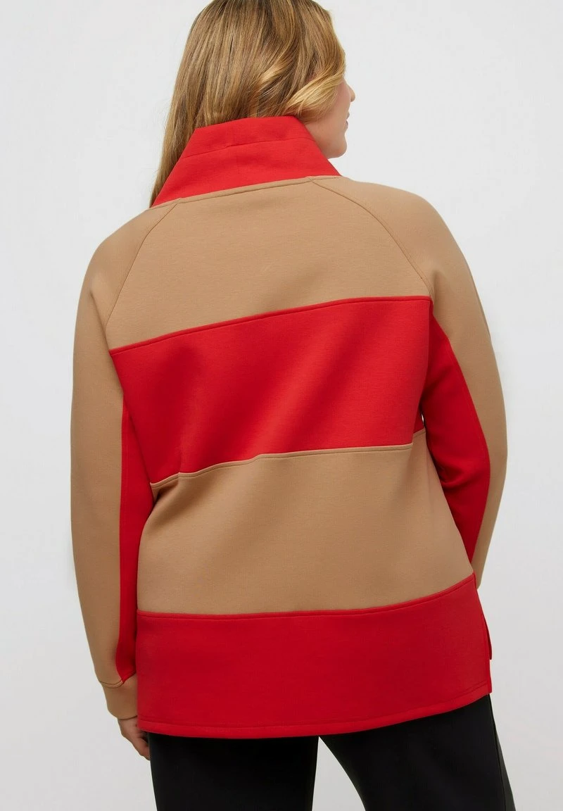 Ulla Popken Sweatshirt - Walnuss 4 Ulla Popken Sweatshirt - Walnuss – Bild 3