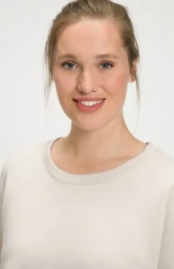 Ulla Popken Sweatshirt - Crème -Ulla Popken 9afc67c9249b4f3ebf49cdd522807a35