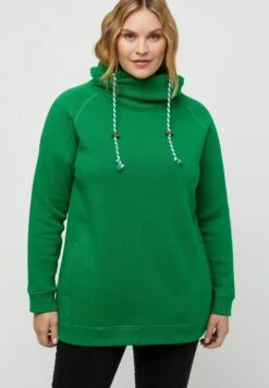 Ulla Popken Sweatshirt - Smaragdgrün -Ulla Popken 9b72f9fedc5b441cb46bd3df9e0bba84 1