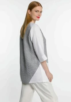 Ulla Popken Bluse - Offwhite -Ulla Popken 9be641859cfb47fb8e8db48c090cb695