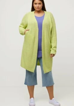 Ulla Popken Strickjacke - Limettengrün