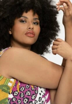 Ulla Popken Jerseykleid - Purple -Ulla Popken 9c852406be1d4457b6211ee3f090c245