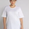 Ulla Popken T-Shirt Basic - Schneeweiß -Ulla Popken 9cf2edaa6f194aacaf7b15285b035b61