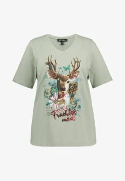 Ulla Popken T-Shirt Print - Lichtriet -Ulla Popken 9d46efeedd8948eb84b7da76c8a4c460
