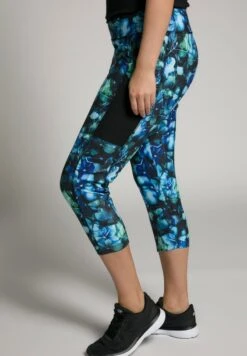 Ulla Popken TAILLE HAUTE POCHES - Leggings - Hosen - Blue -Ulla Popken 9d69c56d92e7471bbbb62fa12ceabfca