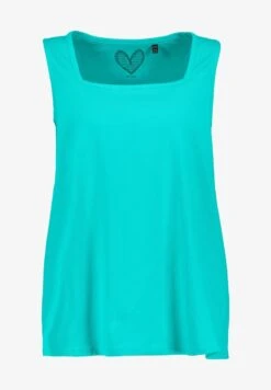 Ulla Popken CARREE AUSSCHNITT ÄRMELLOS - Top - Tabak -Ulla Popken 9d7082aa9c944873bd1466df720b774f