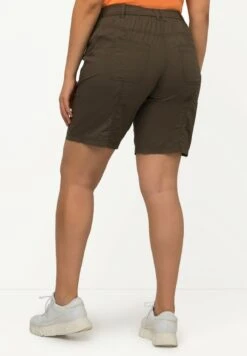 Ulla Popken STYLE CONFORTABLE - Shorts - Kaki -Ulla Popken 9de44f2775f2405e9cbdfc8352d3aff6