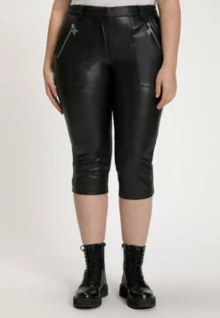 Ulla Popken Stoffhose - Noir -Ulla Popken 9ee2fcb9619e498d888b76e127ea01a6 1