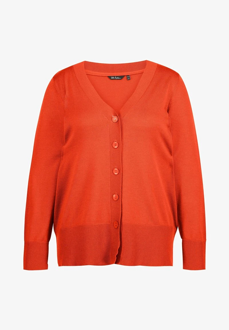 Ulla Popken Strickjacke - Saffraan 6 Ulla Popken Strickjacke - Saffraan – Bild 4