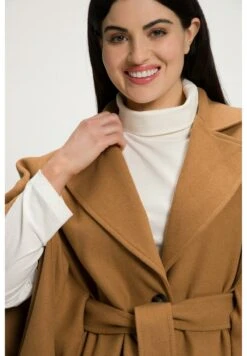 Ulla Popken Cape - Kastanjebruin -Ulla Popken a0175e8c7fa843628526cf766b803a58