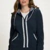 Ulla Popken Sweatjacke - Bleu Marine -Ulla Popken a0f199a7f04a4815a11c351a4f9299b1