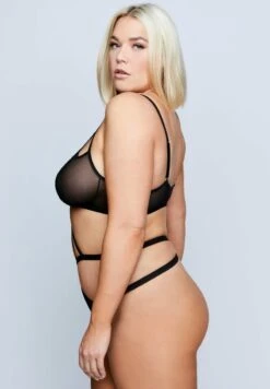 Ulla Popken BANDES FANTAISIE - Triangel BH - Noir -Ulla Popken a20f73ca5f7544a289ad3c7aecbdfa9c