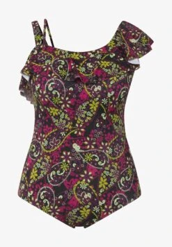 Ulla Popken ASYMÉTRIQUE BONNETS SOUPLES IMPRIMÉ - Badeanzug - Noir 12 Ulla Popken ASYMÉTRIQUE BONNETS SOUPLES IMPRIMÉ - Badeanzug - Noir -Ulla Popken a223bcabf16e42e58db29857d839de84