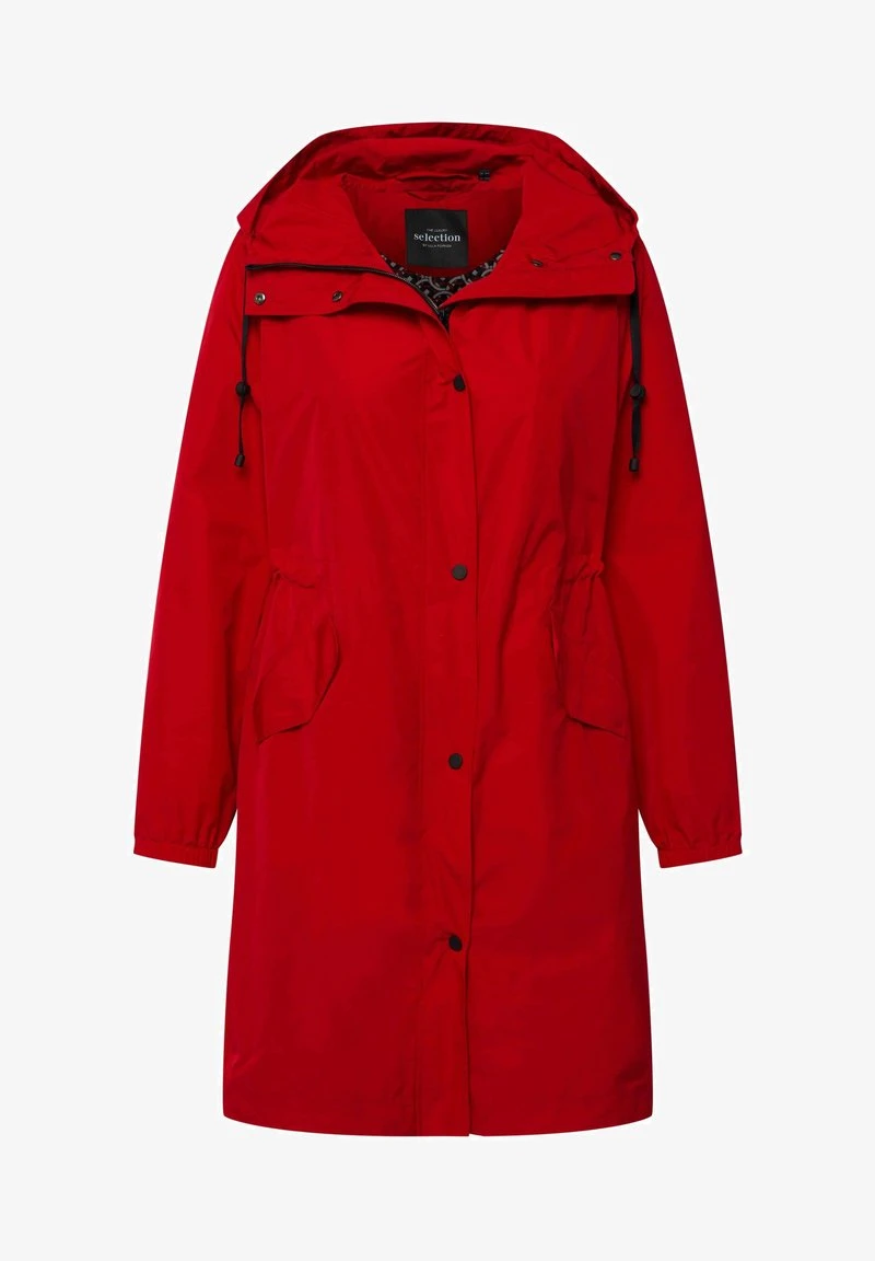 Ulla Popken HYPRAR - Regenjacke / Wasserabweisende Jacke - Salsa 8 Ulla Popken HYPRAR - Regenjacke / Wasserabweisende Jacke - Salsa – Bild 6