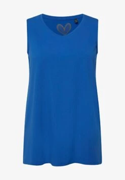 Ulla Popken ÄRMELLOS - Top - Helles Blau -Ulla Popken a4a0b5ad91bb4334af1f6417e60b4bbb