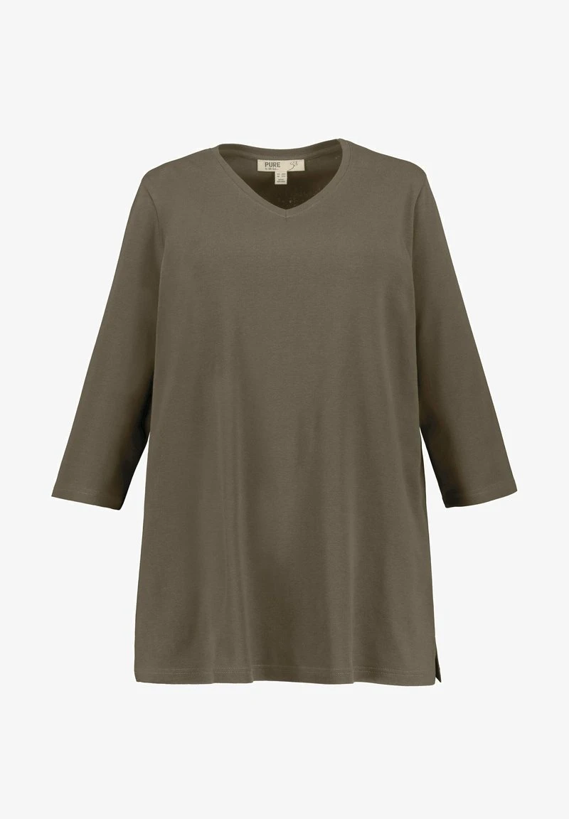 Ulla Popken BASIC - Langarmshirt - Goudbruine 8 Ulla Popken BASIC - Langarmshirt - Goudbruine – Bild 6