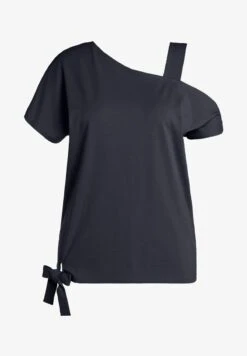 Ulla Popken T-Shirt Print - Navy Blue -Ulla Popken a6323af9b57b4093b9ea180188522107 1