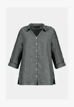 Ulla Popken Hemdbluse - Noir -Ulla Popken a66d16351534429b80f7653b22eecc9d