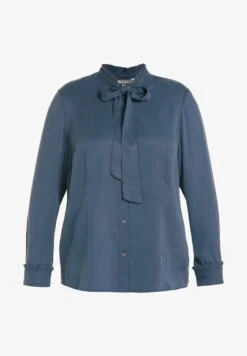 Ulla Popken Bluse - Blue -Ulla Popken a6b5073a7533462db01b40f5e29bfa34