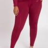 Ulla Popken Leggings - Hosen - Wijnrood -Ulla Popken a6e801a0392847a4a921b4c367def6fa