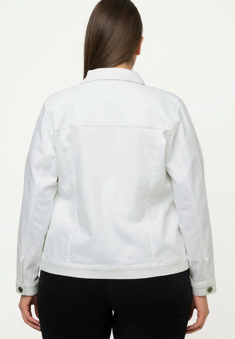 Ulla Popken Kapuzenpullover - Denim Blanc 5 Ulla Popken Kapuzenpullover - Denim Blanc – Bild 3