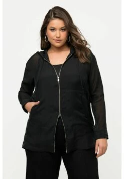 Ulla Popken CAPUCHE OVERSIZE CORDON DE SERRAGE - Leichte Jacke - Noir