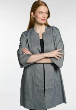 Ulla Popken STRETCHLINNEN - Blazer - Kameel -Ulla Popken a82371aec91043eda84a5c2f6fe52e1c 3