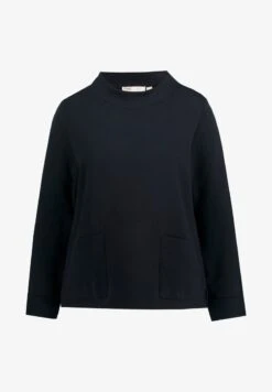 Ulla Popken Sweatshirt - Zwart -Ulla Popken a865cc2a4de94209a2ddd9837c7a108b