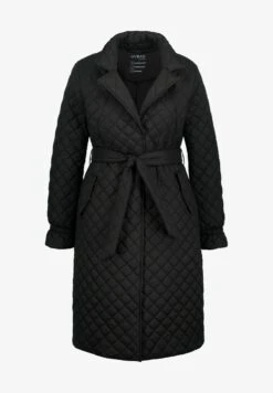 Ulla Popken Trenchcoat - Noir -Ulla Popken a87bb0157b404388ba4860ff24282f78