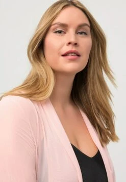 Ulla Popken Strickjacke - Vieux Rose Clair -Ulla Popken a8ca2536b9424e029faff4015ee18976