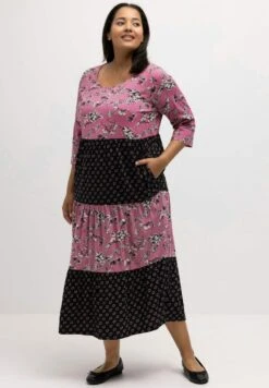 Ulla Popken Strickkleid - Black Multi -Ulla Popken a8fd82059ae74ea58720ed68a3b83f2a 1