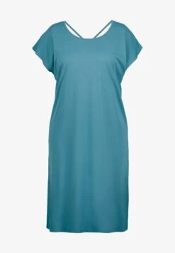 Ulla Popken HALBARM - Nachthemd - Petrol -Ulla Popken a908e34c46d64fd5bc39f454db89f88d