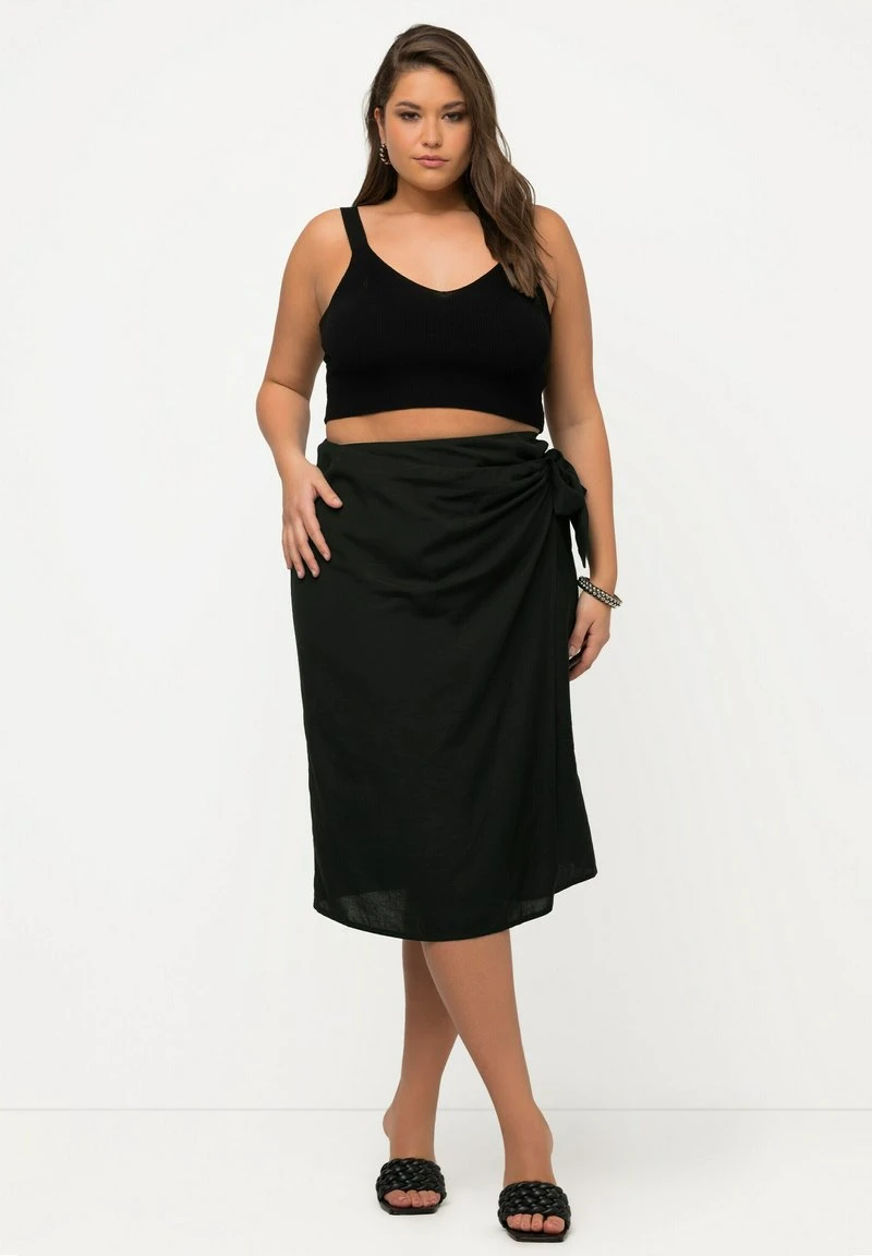 Ulla Popken Wickelrock - Noir 4 Ulla Popken Wickelrock - Noir – Bild 2