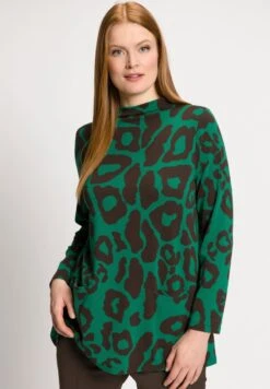Ulla Popken Strickpullover - Vert Bouteille