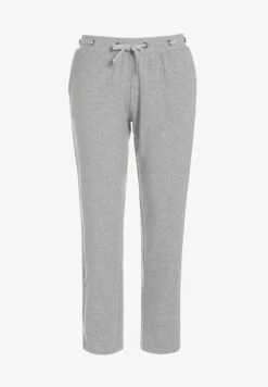 Ulla Popken HOMEWEAR - Jogginghose - Lichtgrijs Melange -Ulla Popken a9fc361700ee4c66a07cf25fdd068a7e