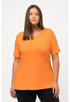 Ulla Popken RUNDHALSAUSSCHNITT - T-Shirt Basic - Cantaloupe Orange 13 Ulla Popken RUNDHALSAUSSCHNITT - T-Shirt Basic - Cantaloupe Orange -Ulla Popken aaac4c2cac554012a7fded57d13dec2c 1